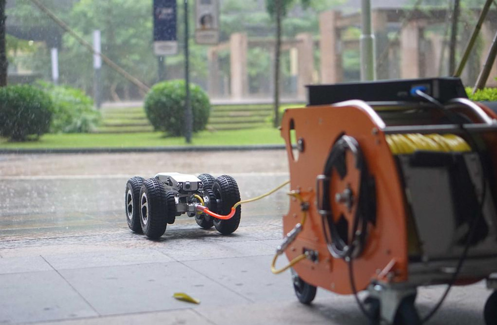 285桠溪管道检测机器人